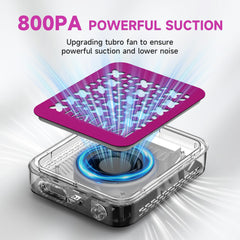 HALMAI close-up filter access enabling fast washable maintenance