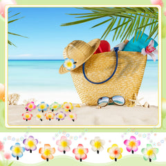 Hanaive on model wearing clip in beach hairstyle, instant tropical vibe