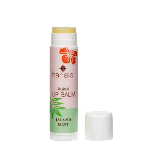 Hanalei open tube close-up of balm texture for smooth application