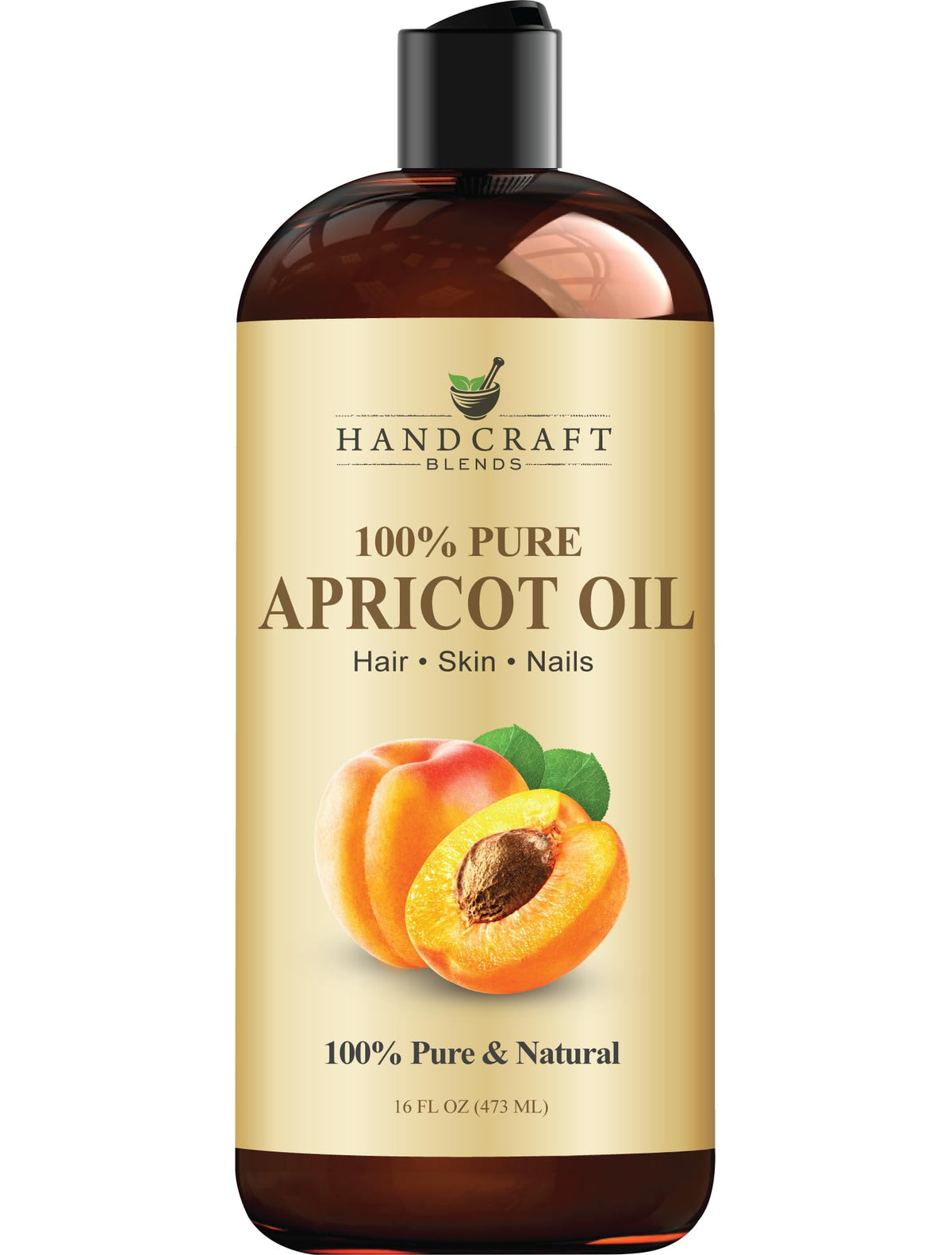 Handcraft Blends front bottle view showing label and volume for easy identification and benefit