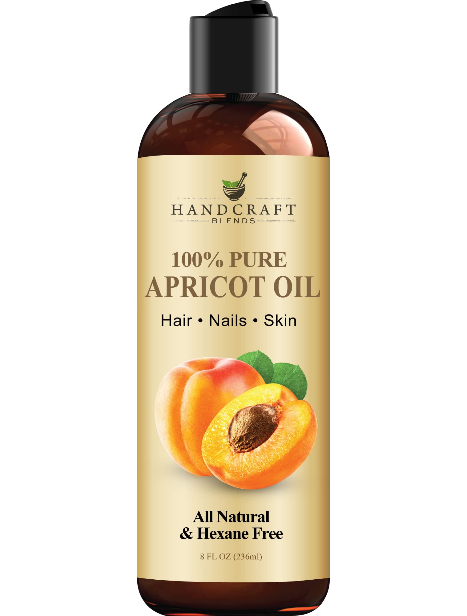 Handcraft Blends front label showing product purity and size benefits