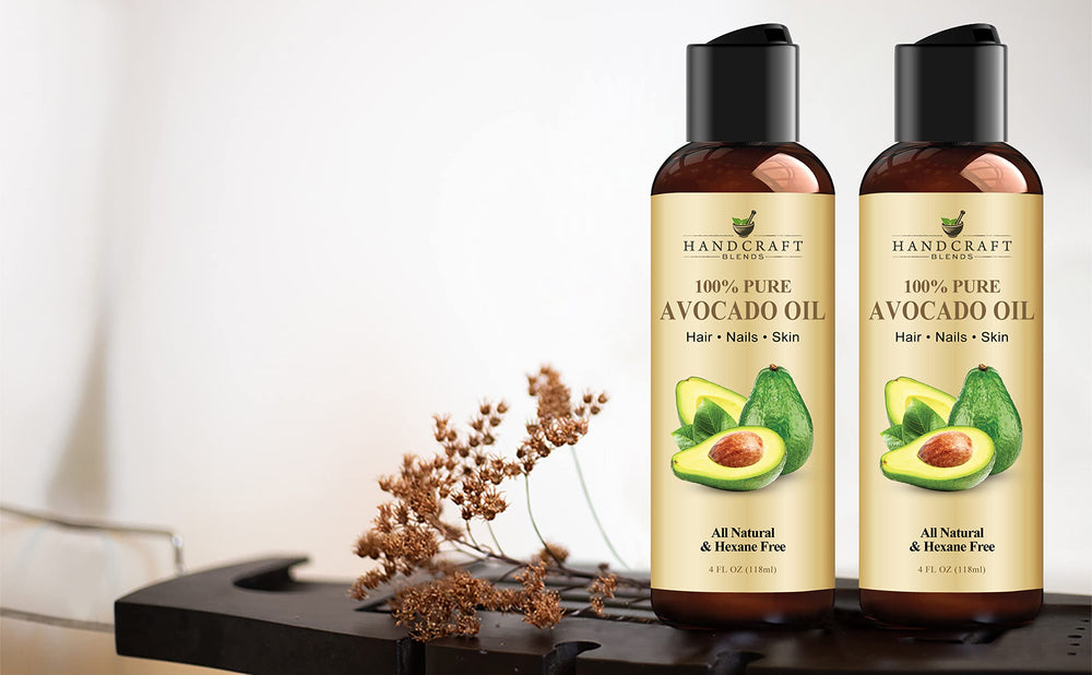 Handcraft Blends bottle beside a measuring spoon to show 4 fl oz scale