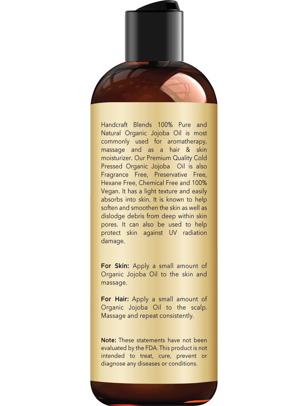 Handcraft Blends pouring jojoba oil texture closeup illustrating smooth, fast-absorbing benefit