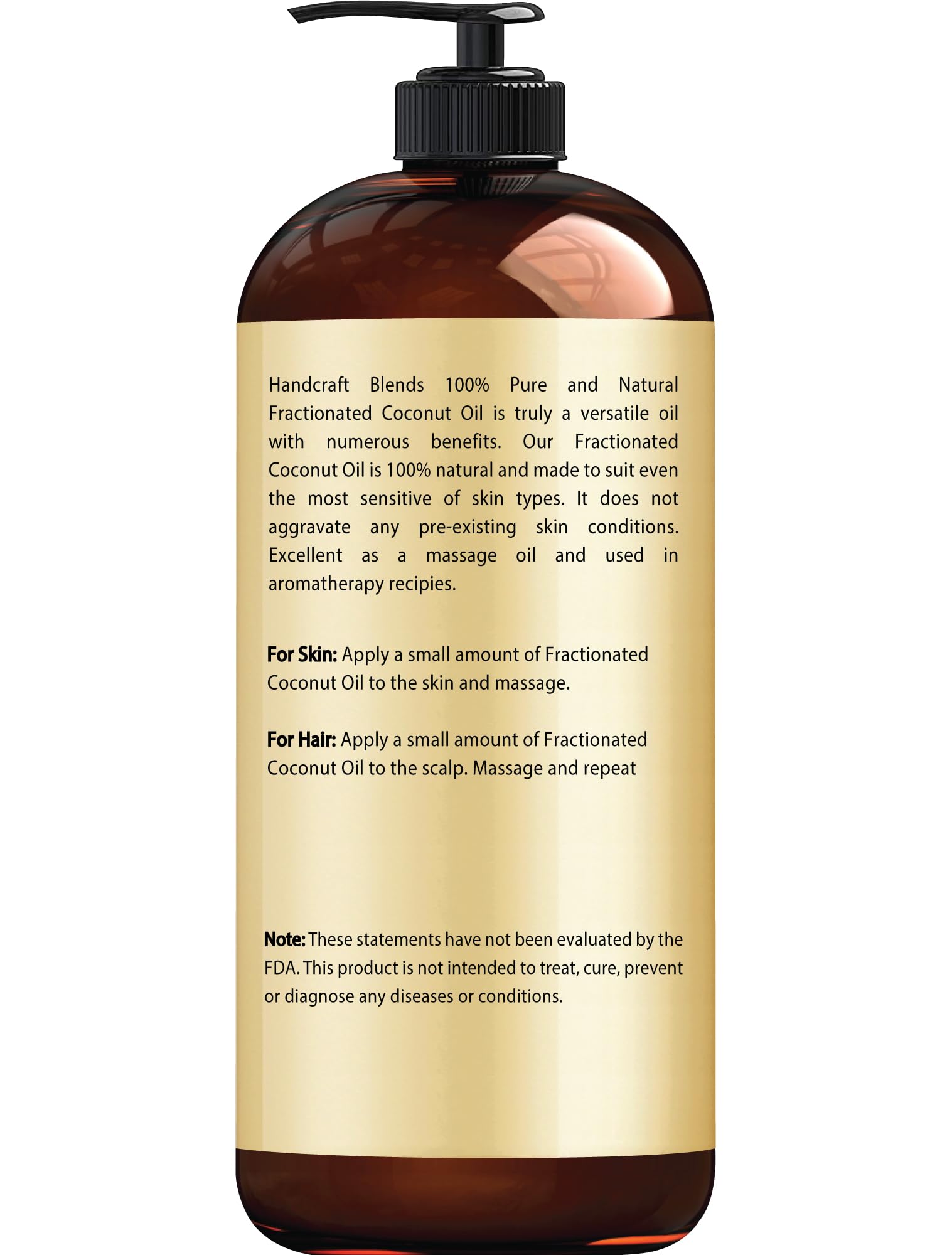 Handcraft Blends pouring oil close-up demonstrating easy application