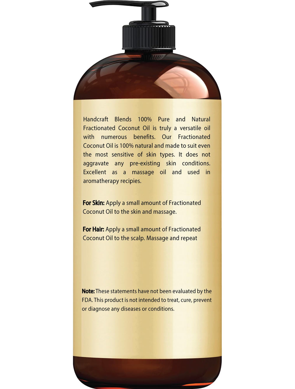 Handcraft Blends pouring oil close-up demonstrating easy application