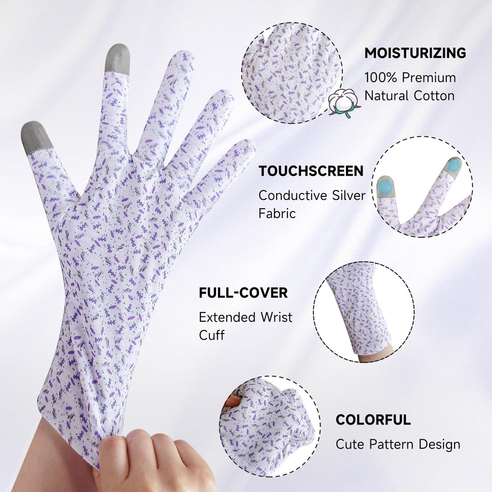 HandLove extended wrist length showing extra coverage and protection
