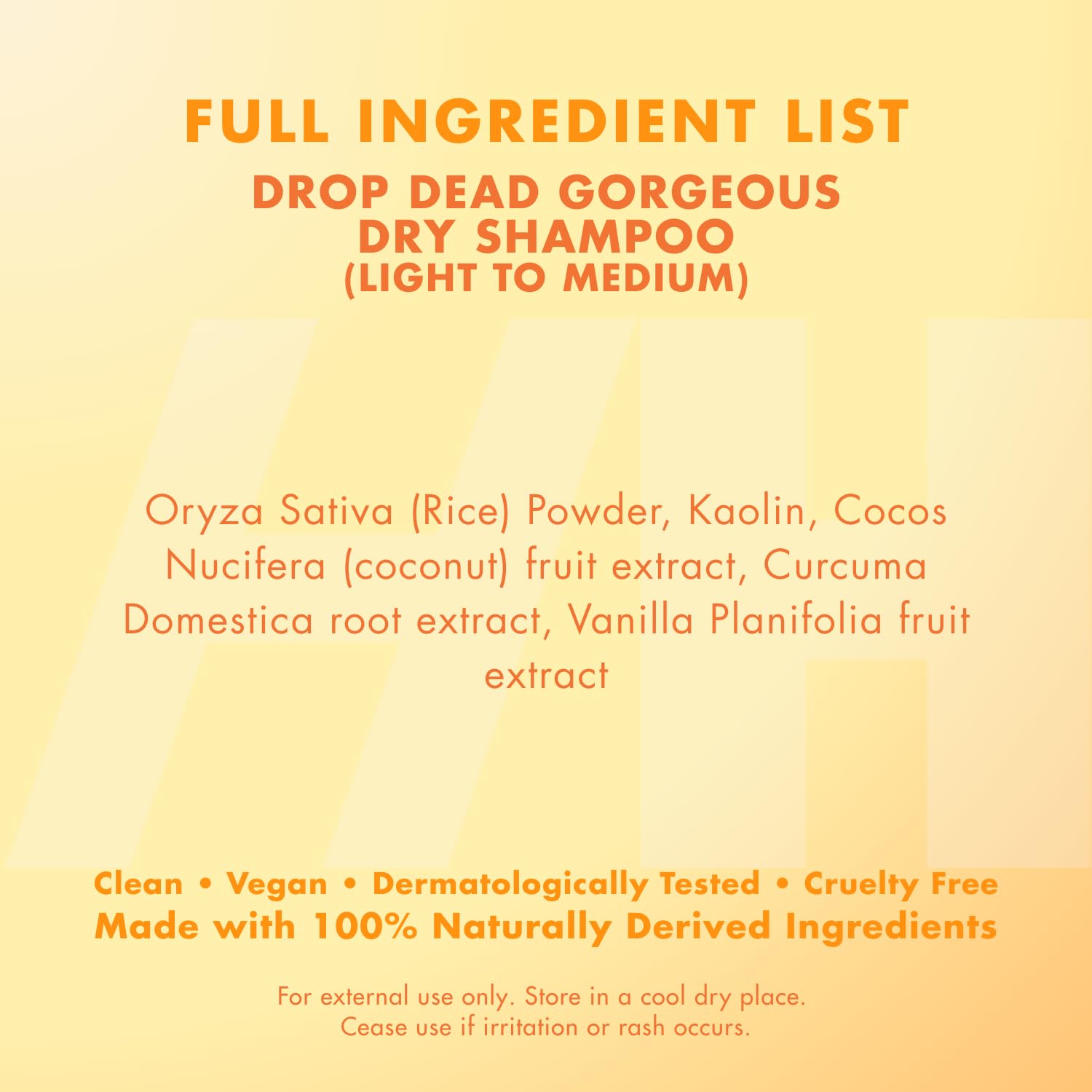 Handmade Heroes natural ingredients laid out to emphasize plant-based, vegan formula