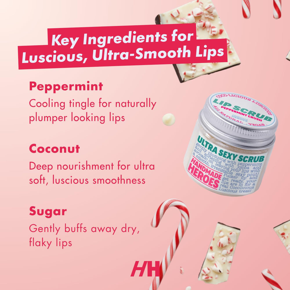 Handmade Heroes jar open in hand demonstrating scoop and easy application