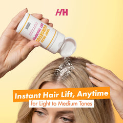 Handmade Heroes jar next to a hand to show compact travel-friendly size benefit