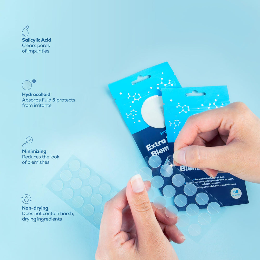 HANHOO single extra-strength patch close-up, shows thin texture and precision