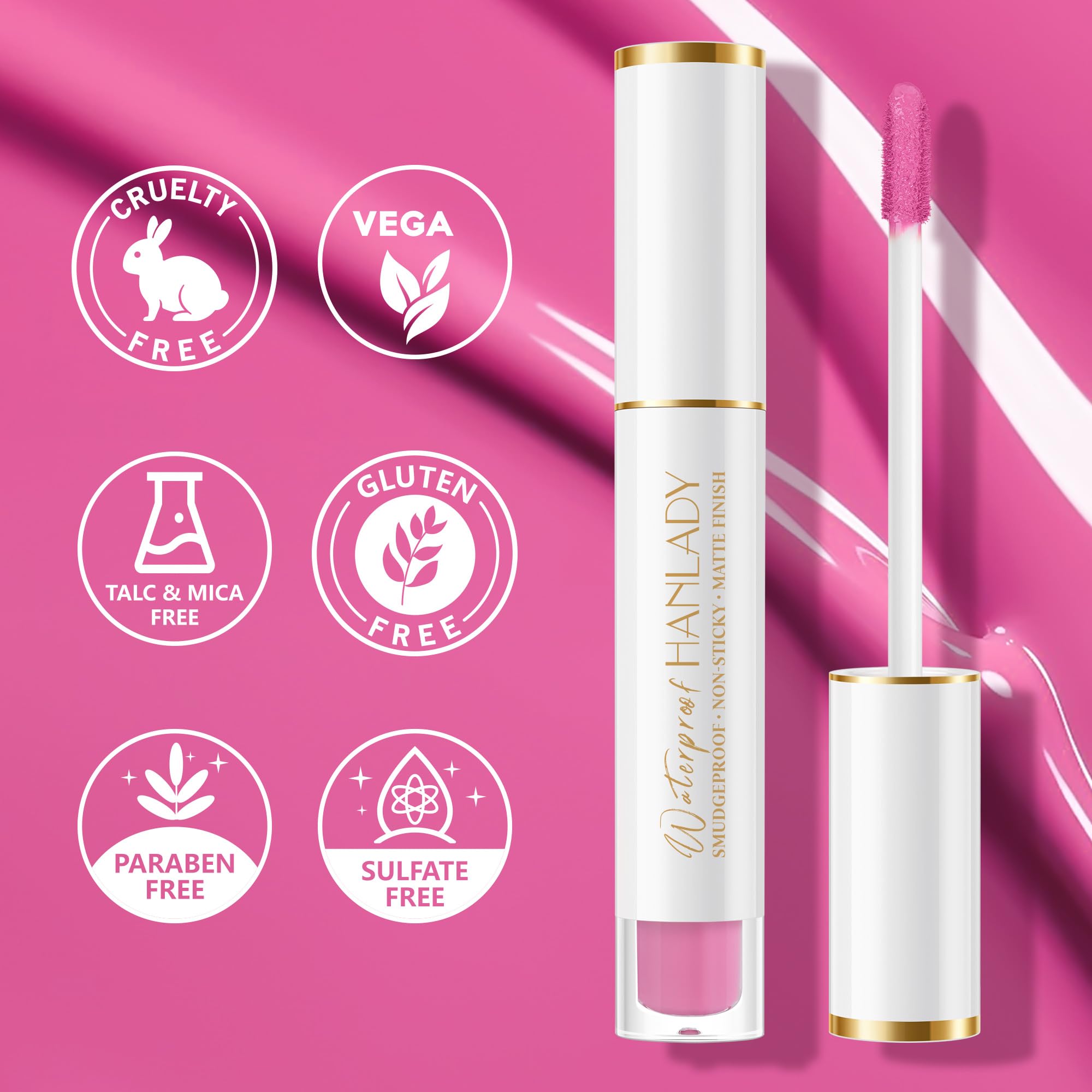 application scene with HANLADY A43 in hand and mirror, precise control and ease benefit