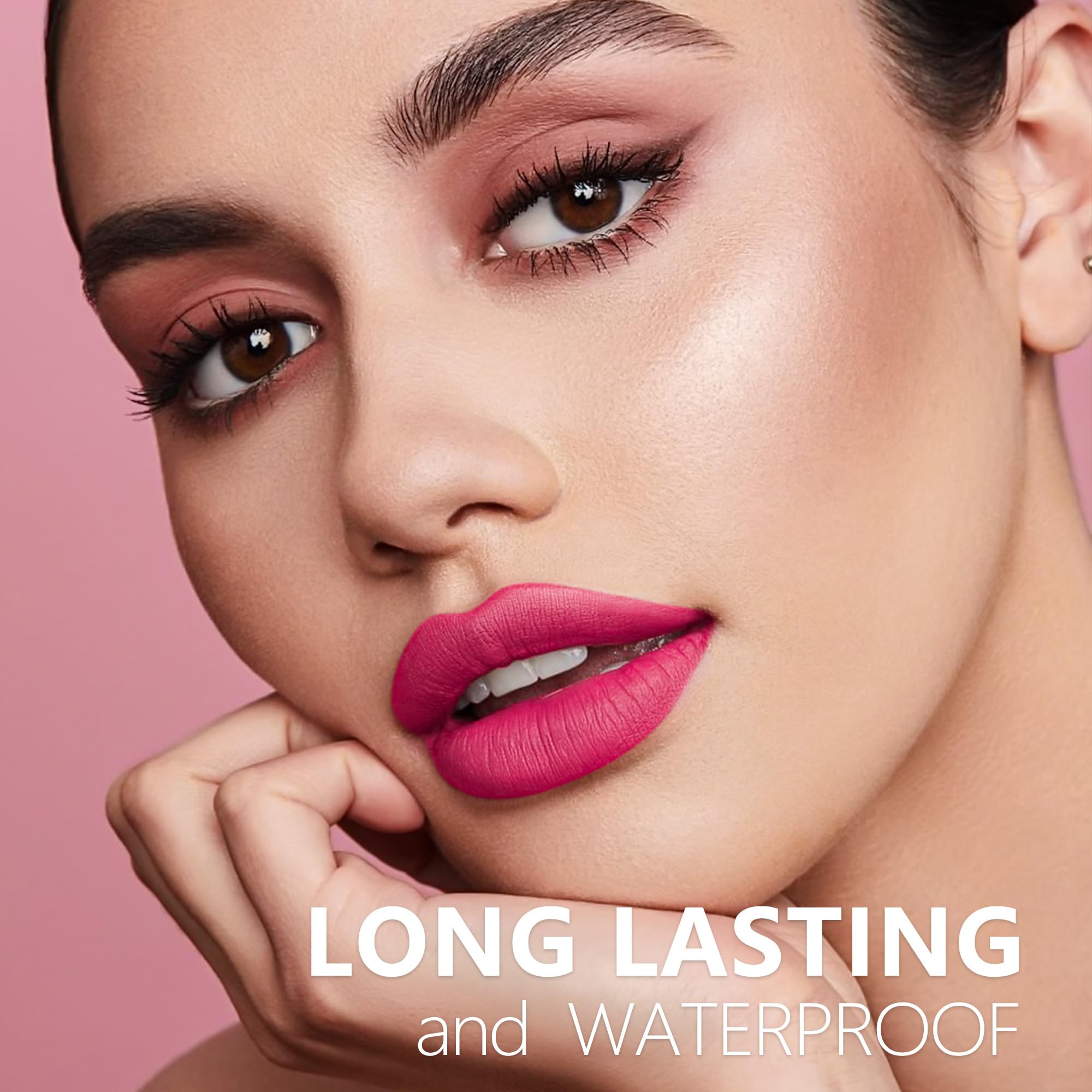 HANLADY A44 Hate Wave swatch on arm showing true pigment benefit: color accuracy