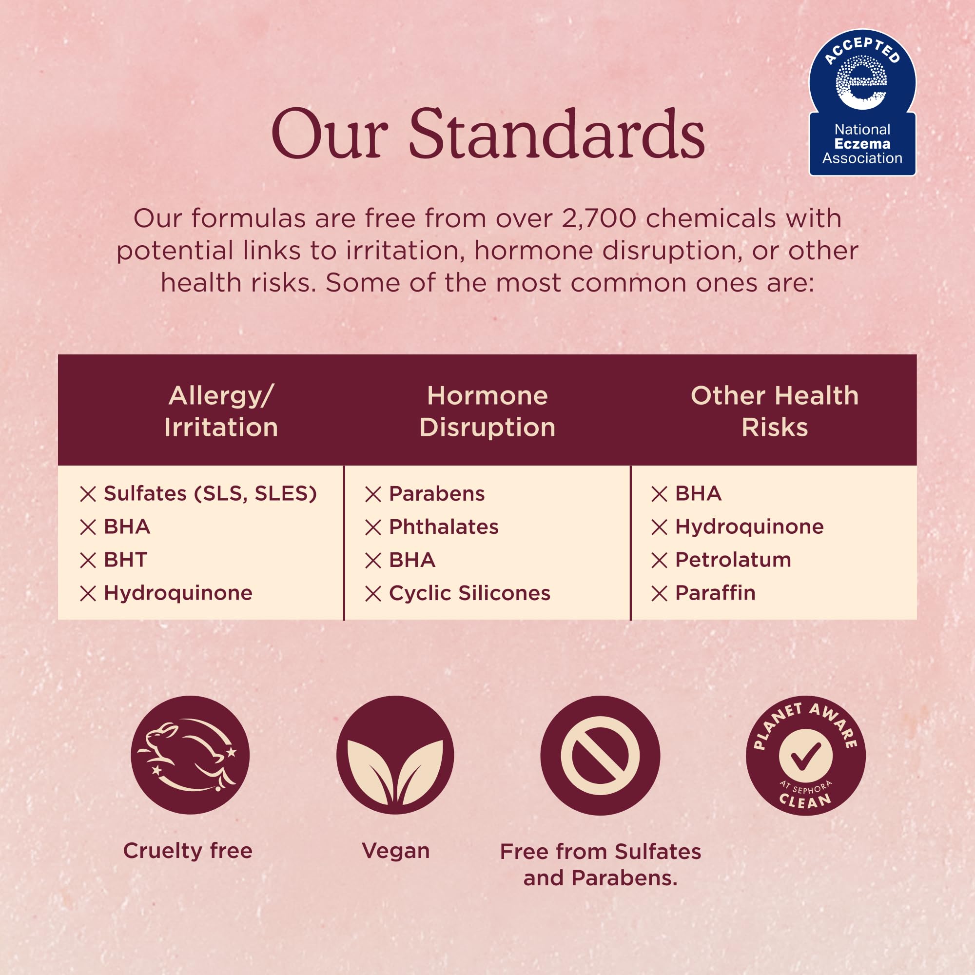 HANNI fatty label close-up showing ingredient list and fragrance-free claim