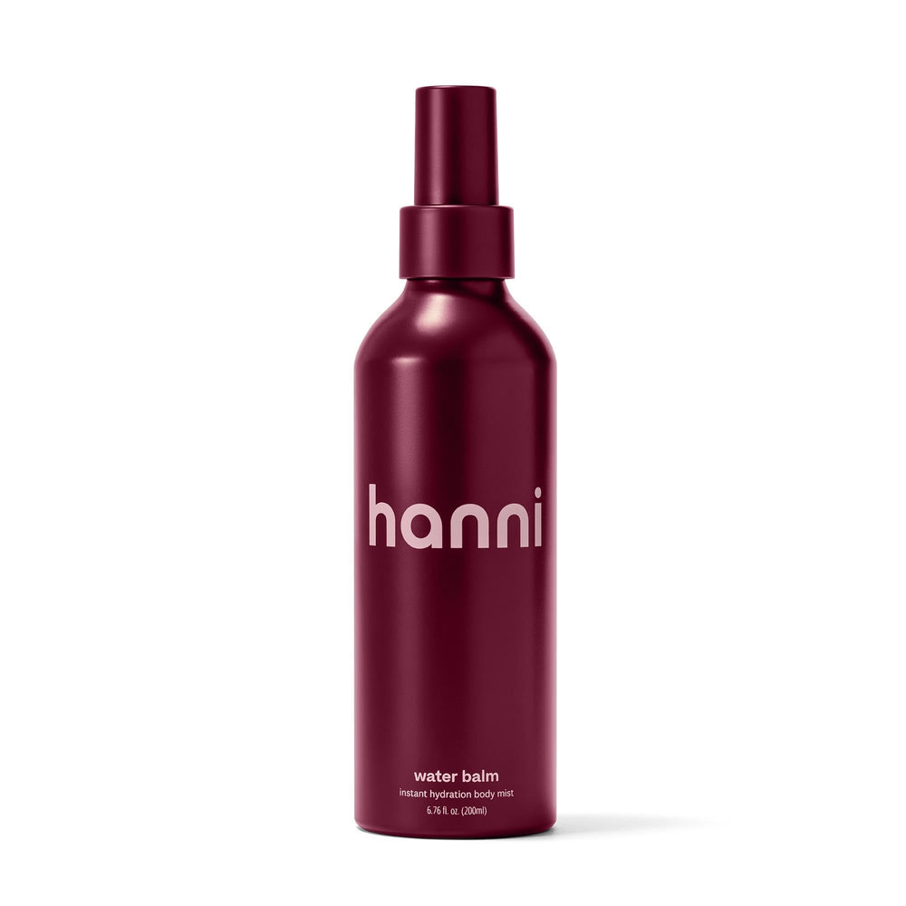 HANNI front bottle view showing sleek design and size for quick hydration