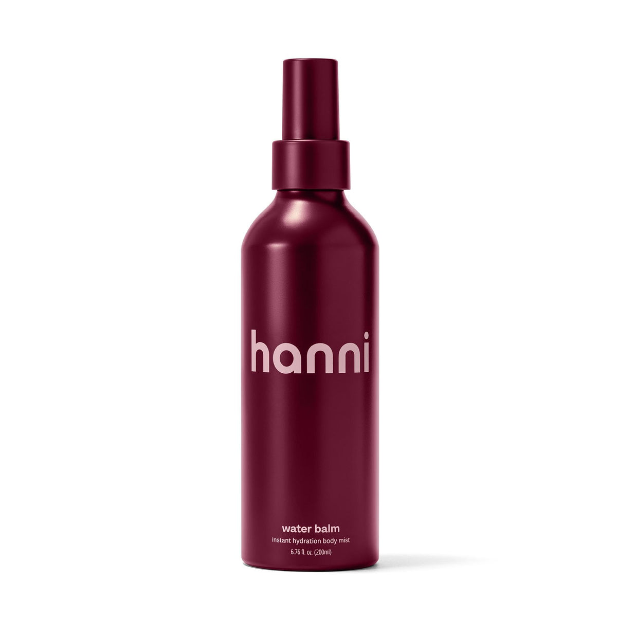 HANNI front bottle view showing sleek design and size for quick hydration