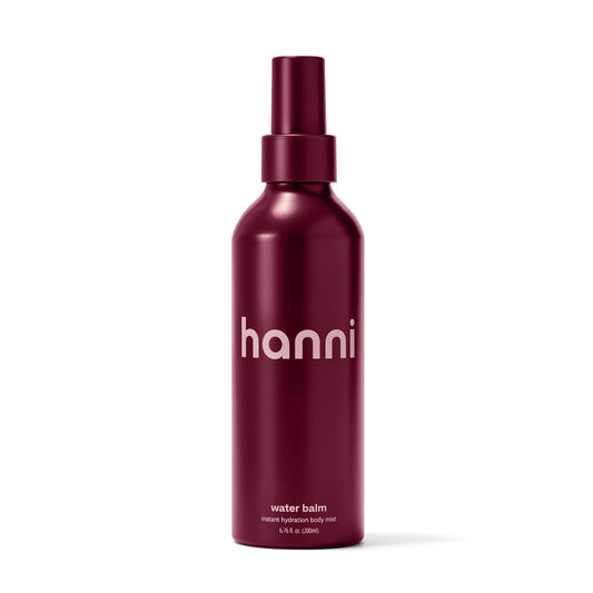 HANNI front bottle view showing sleek design and size for quick hydration