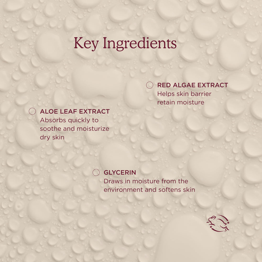 HANNI mist used in shower setting for post-shower moisture retention