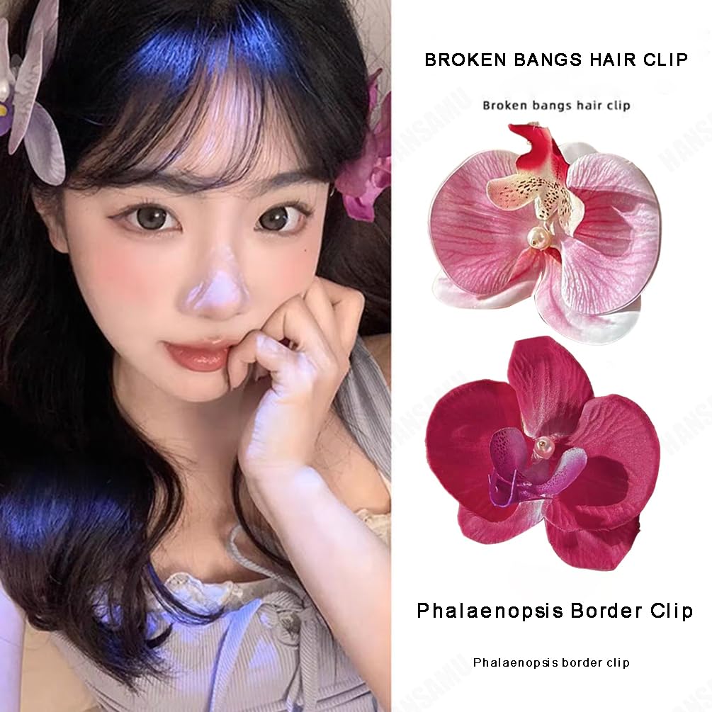 HANSAMU hair clip worn on seaside hair showing photo-ready style