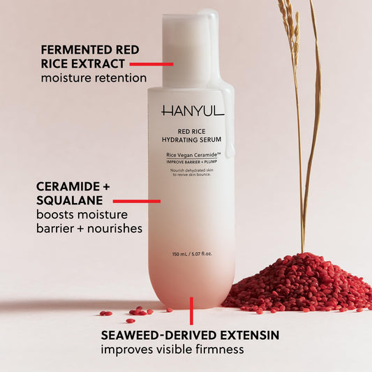 Hanyul pipette dispensing serum drop highlighting precision use