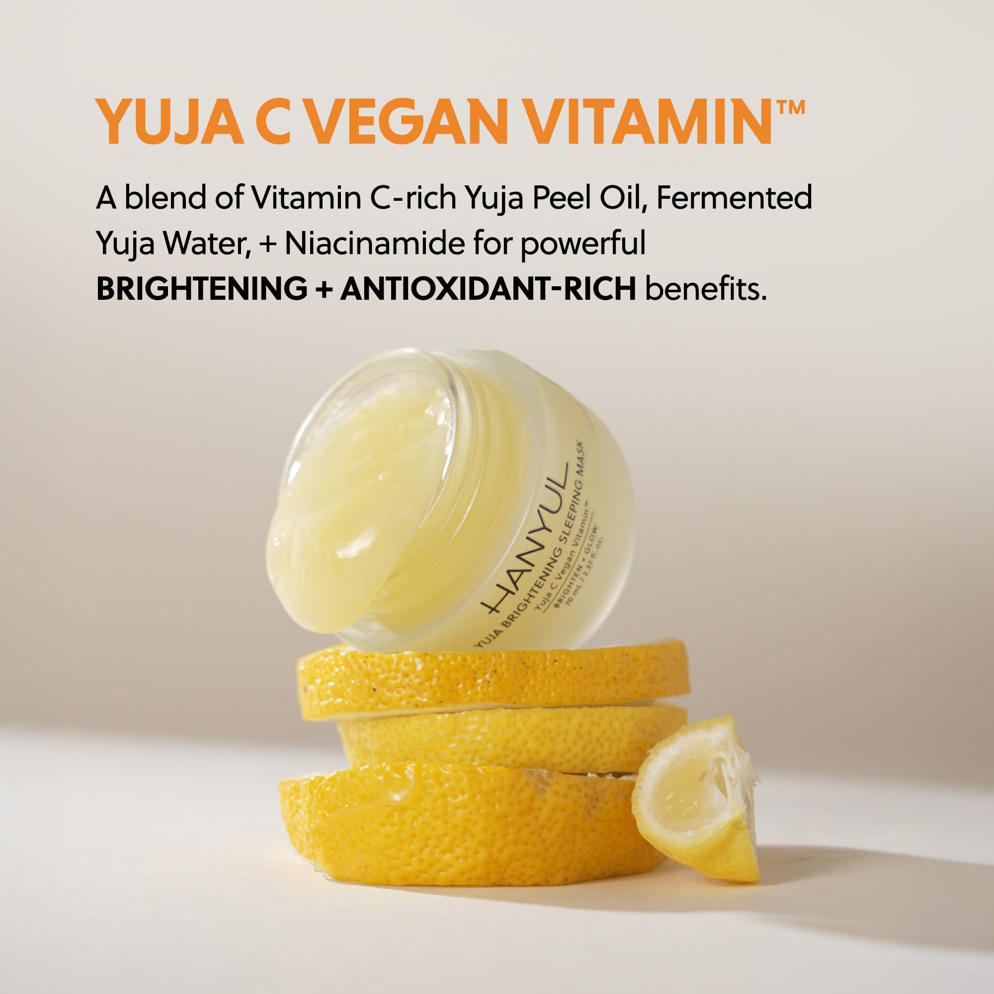 Hanyul yuja fruits display highlighting antioxidant ingredients