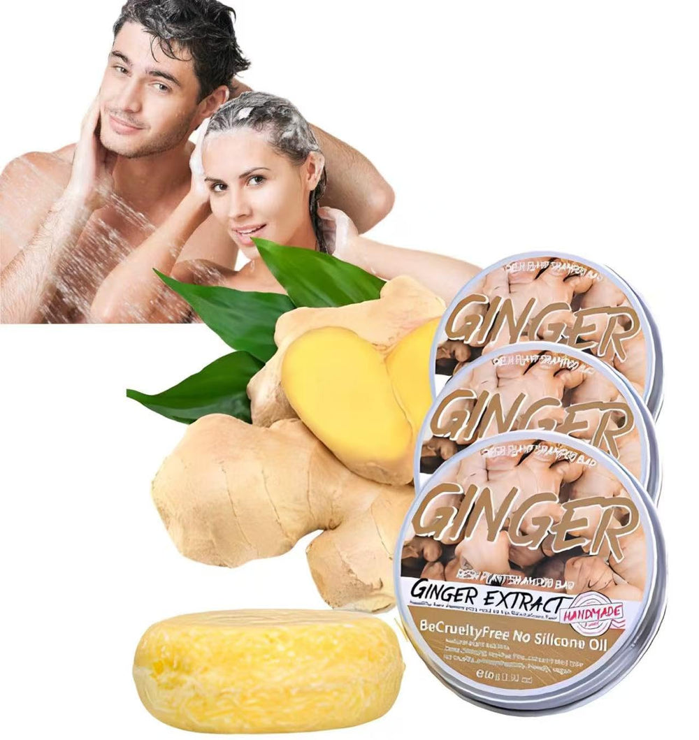 HAOKAISM shampoo bar front packaging showing brand and natural message for eco benefits