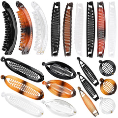 Hapdoo collection on a vanity showing versatile styles for everyday looks