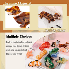 Hapdoo clip worn in hair demonstrating cute everyday styling benefit