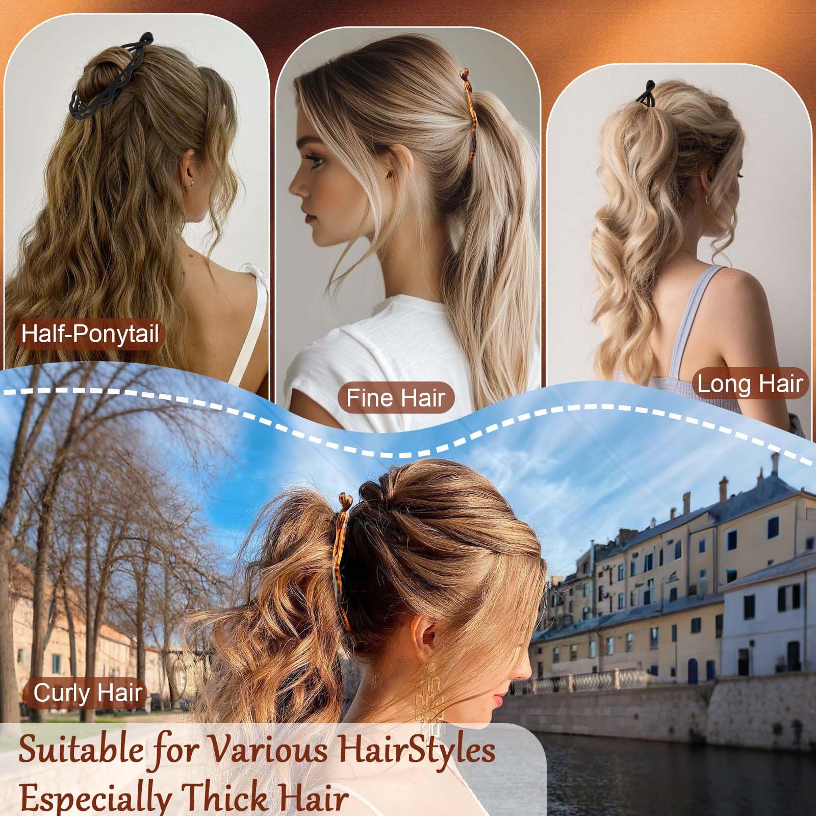 Hapdoo flat-lay profile on scalp illustrating low-profile silhouette and polished look