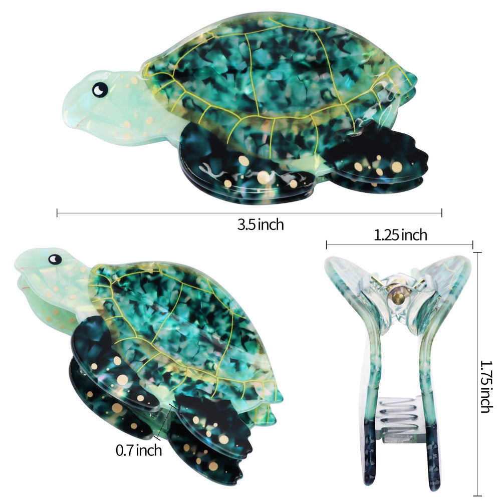 Hapdoo sea turtle side profile showing clip curvature and comfortable fit
