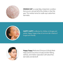 Happy Cappy soft comb detail showing rounded teeth for safe cradle cap removal