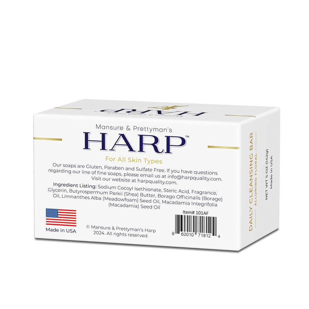 Mansure & Prettyman's HARP comparison showing scented and fragrance-free options