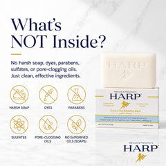 HARP bar next to ruler showing compact size for travel convenience