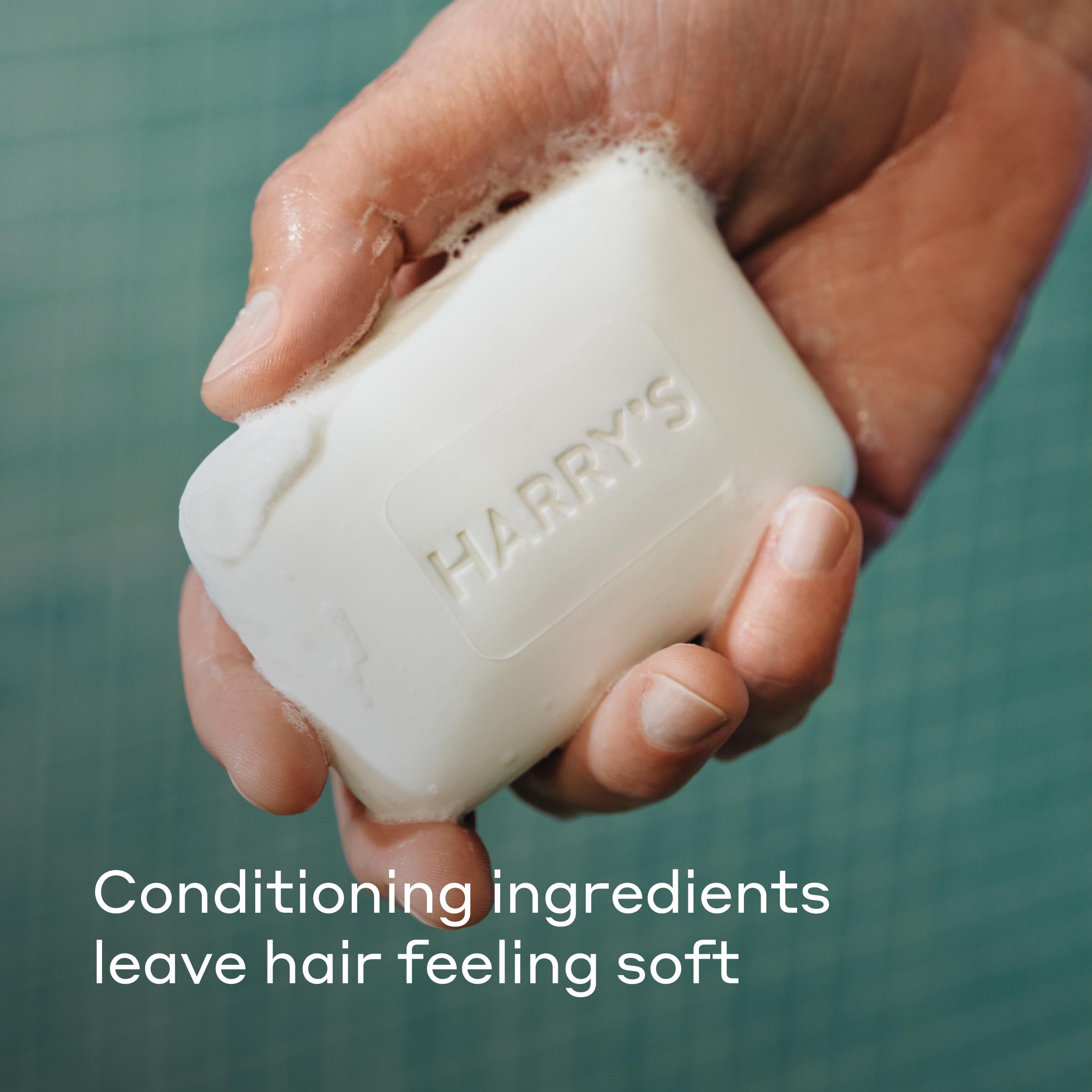 Harry's ingredient panel close-up highlighting plant-based components