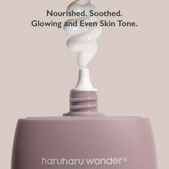 HARUHARU jar beside travel items showing 1.6 fl oz portability benefit
