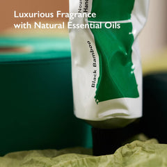 HARUHARU cream being applied to hands providing non-greasy moisture