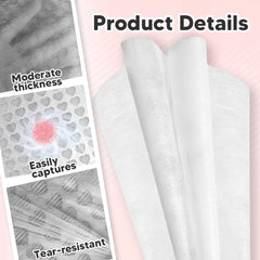 Hasakhi sheet installed on dust collector in use for cleaner nail filing
