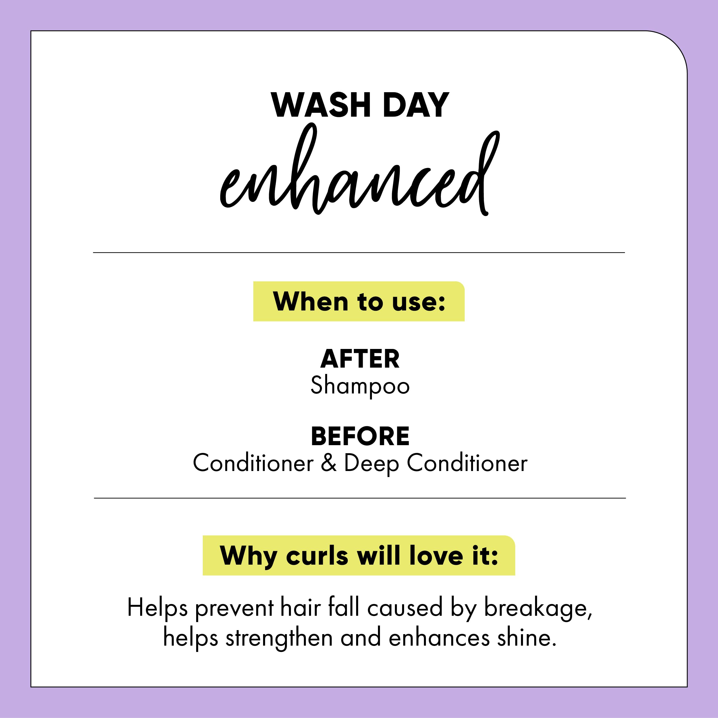 HASK applied to wet hair in sections showing improved slip and detangling benefit