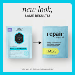 HASK creamy conditioner texture close-up showing rich hydrating consistency