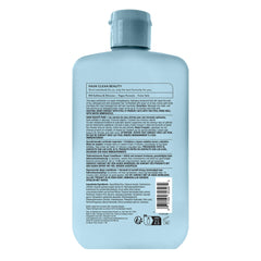 HASK label close-up highlighting argan oil and free-of ingredient benefits