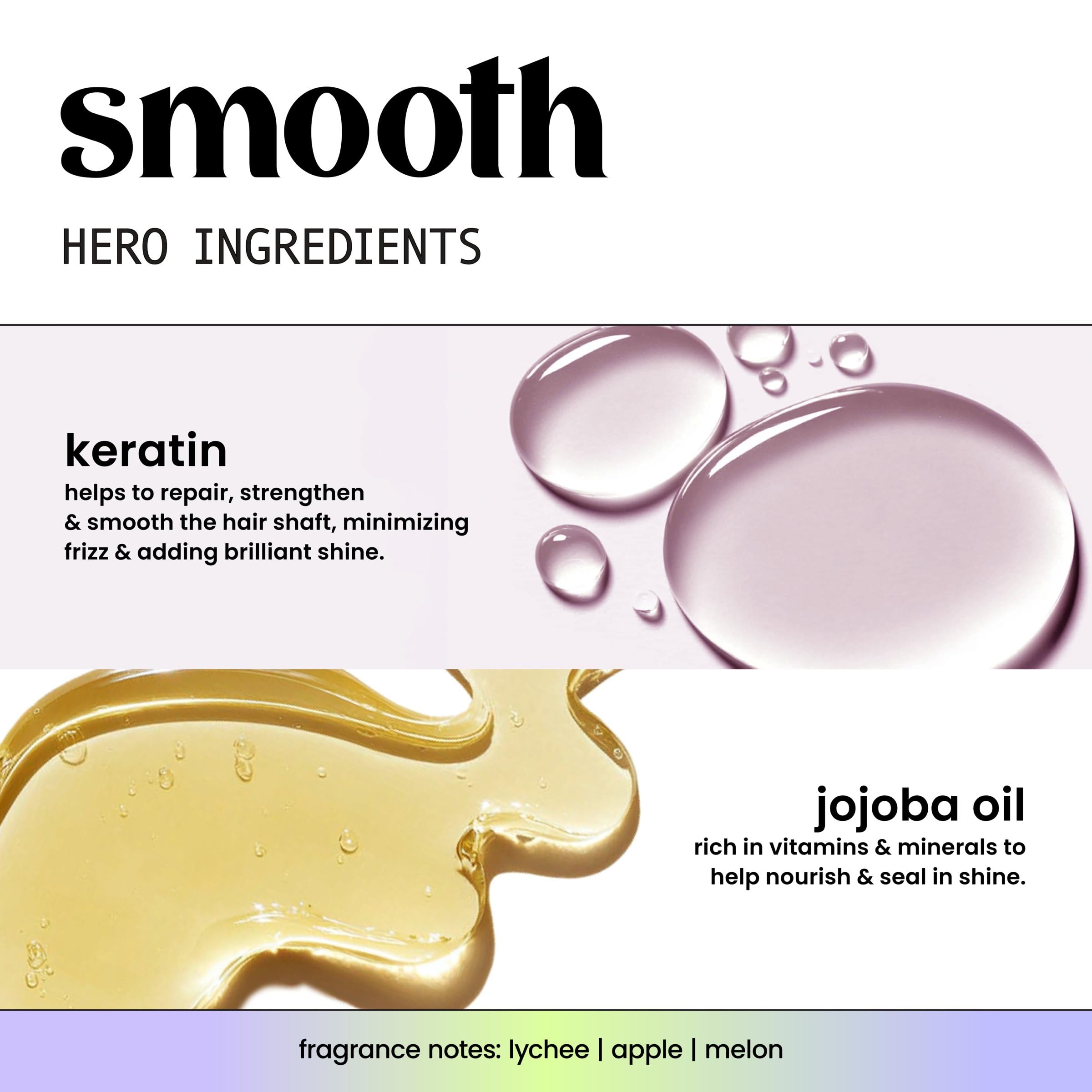 HASK keratin and jojoba seed close-up highlighting nourishing ingredients