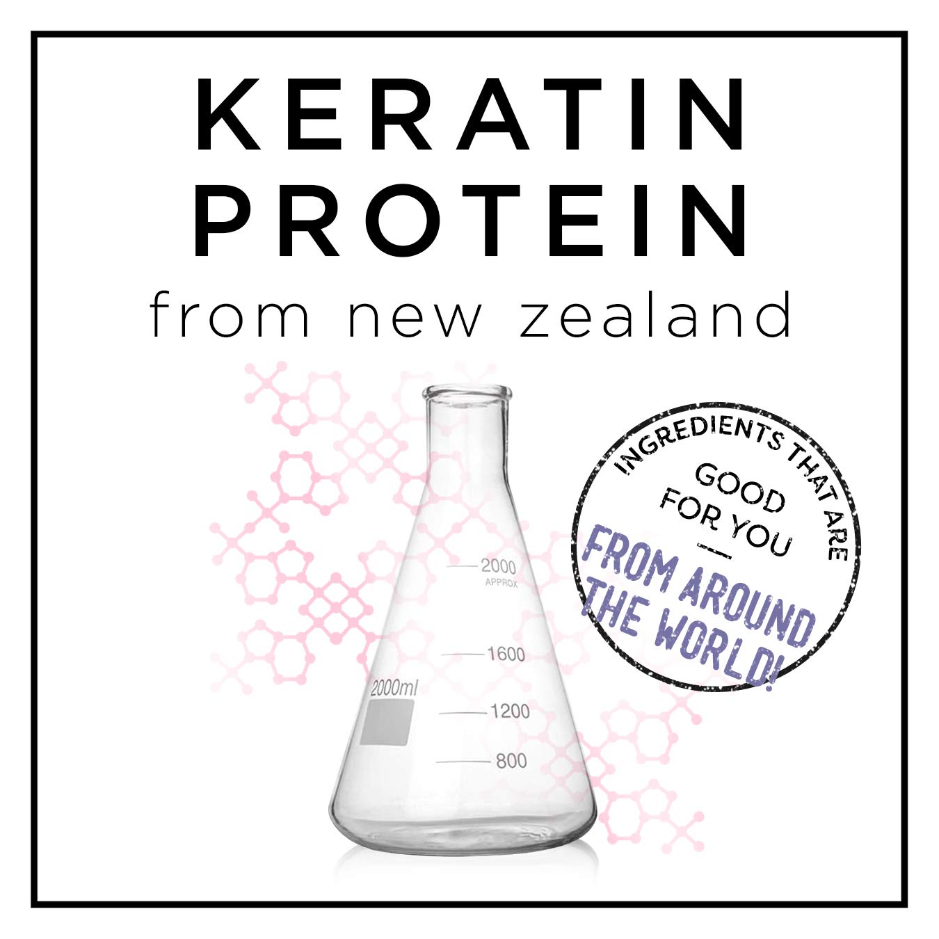 HASK keratin oil applied to wet hair for smoothing and frizz control benefit
