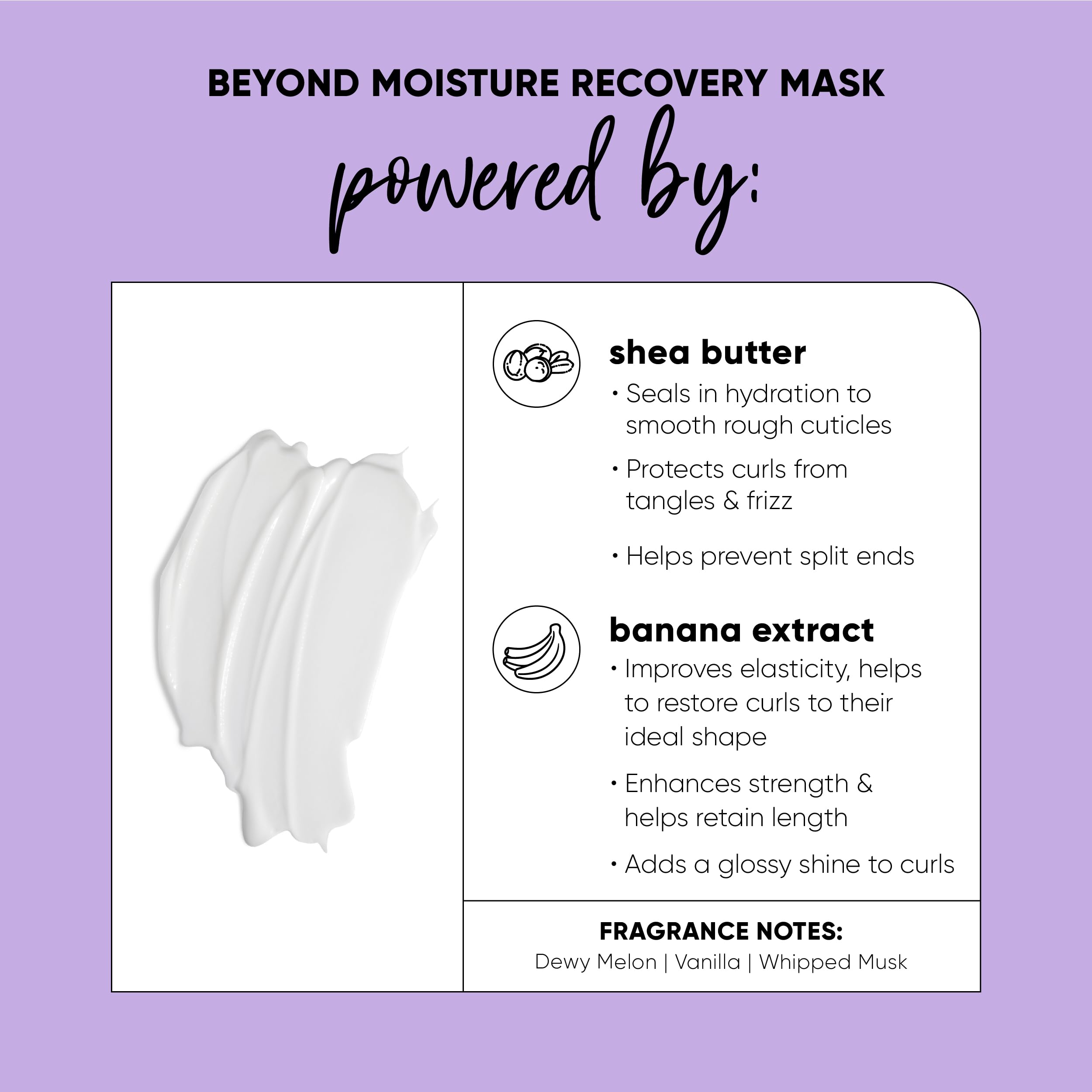 HASK mask being applied to hair demonstrating improved slip