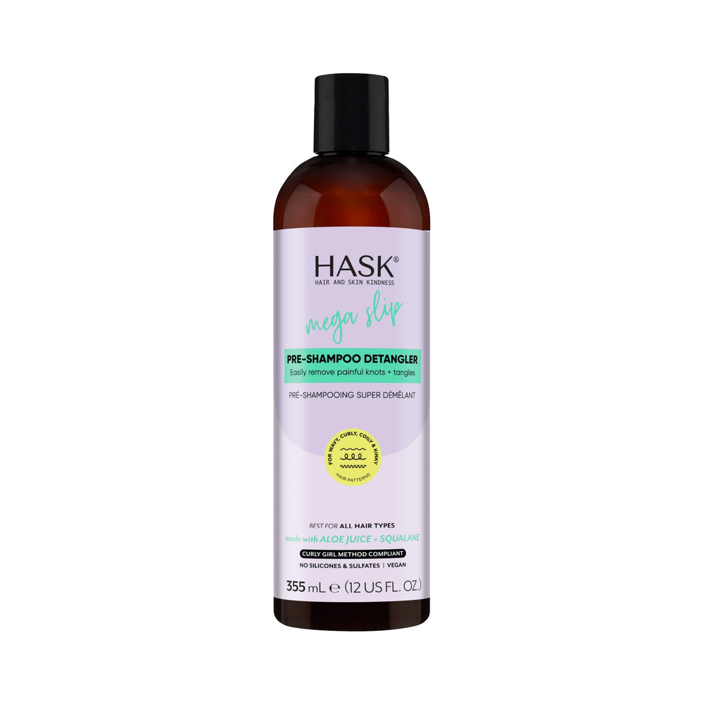 HASK bottle front view showing label and 12 fl oz size benefit easy identification