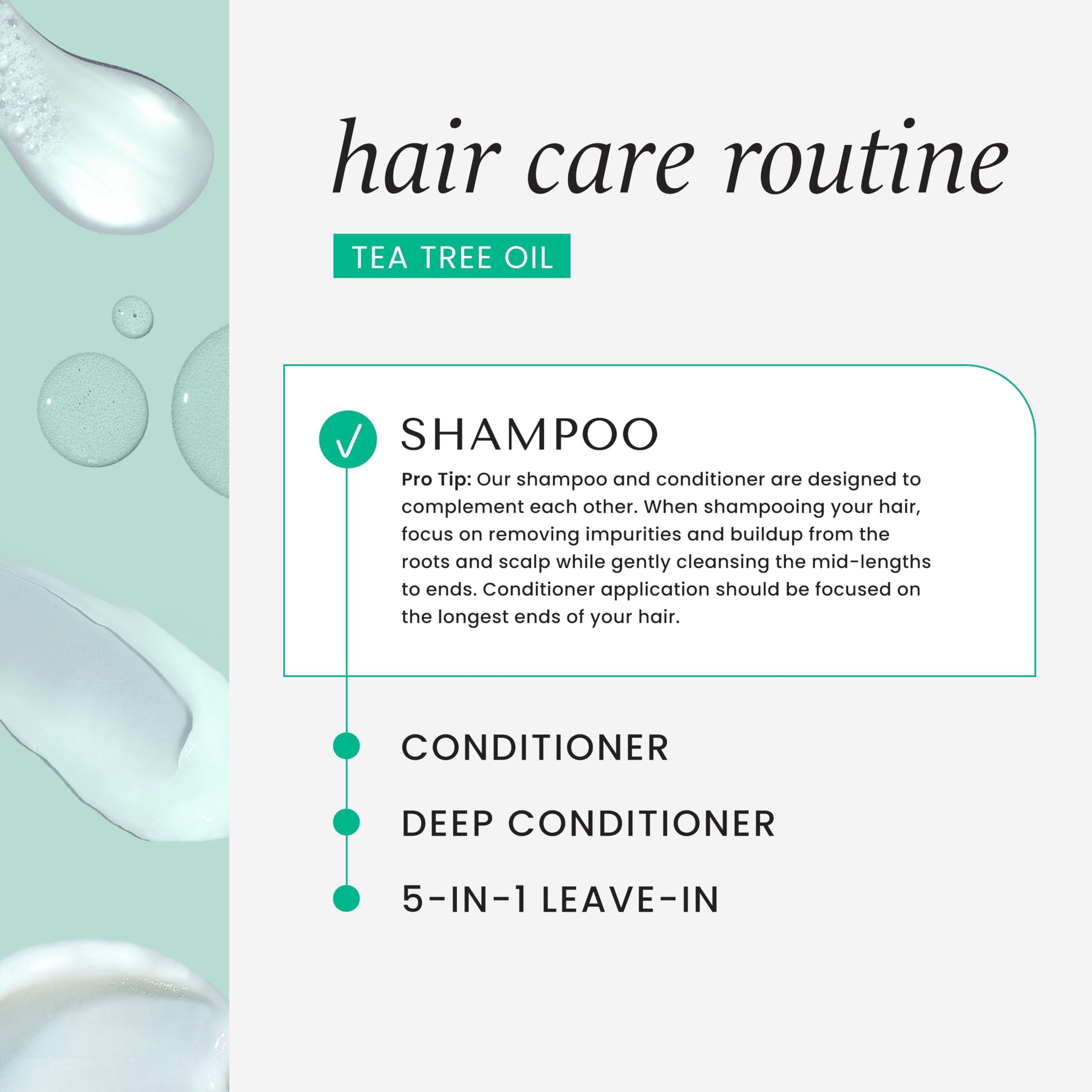 HASK shampoo in a shower scene showing practical use benefit