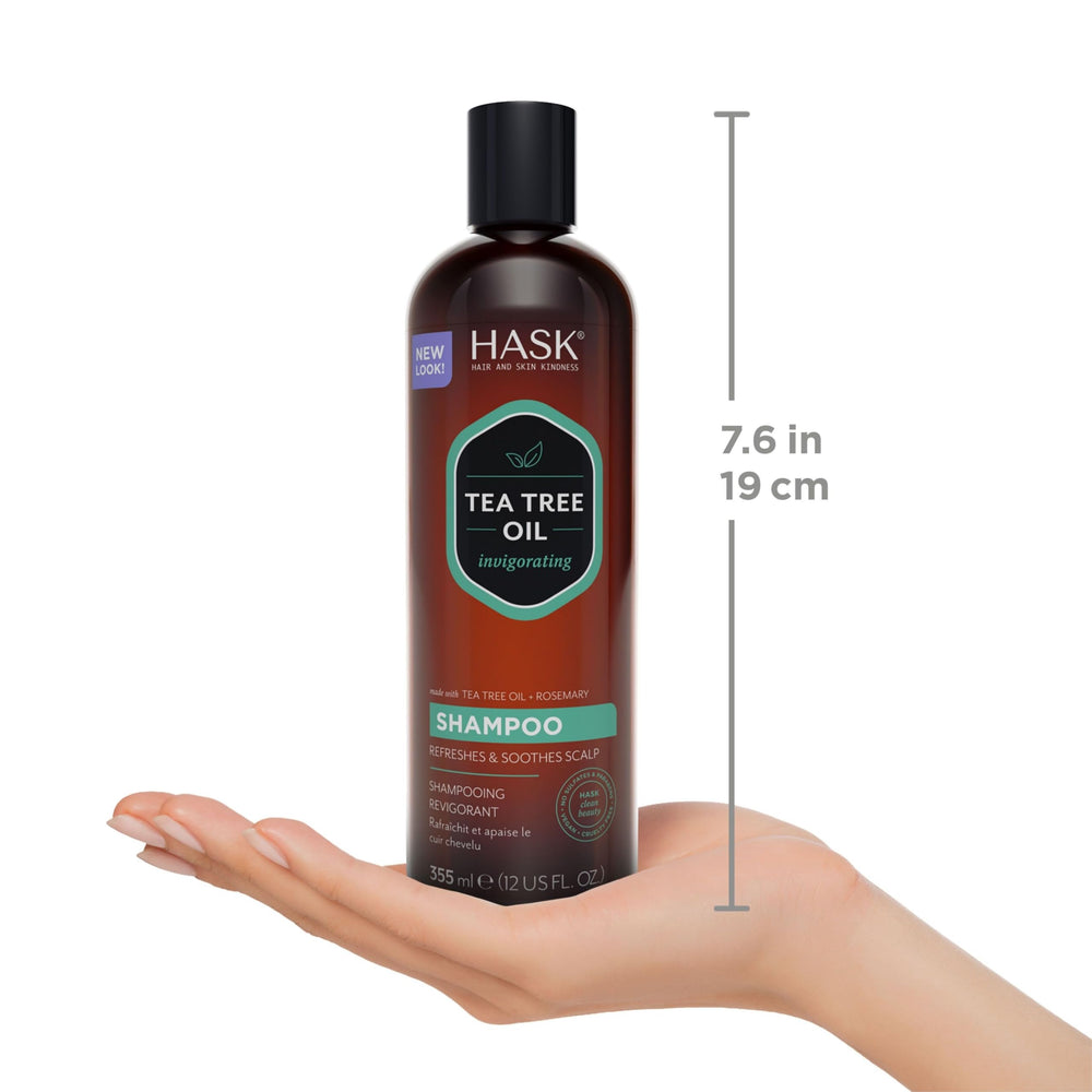 HASK shampoo with conditioner showing complementary routine benefit
