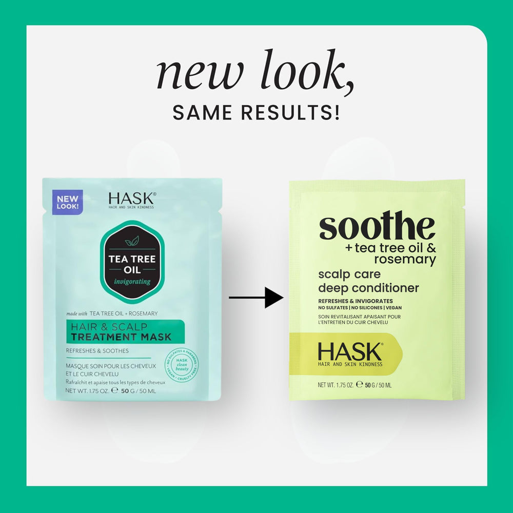 HASK open jar showing creamy conditioner texture and easy scoop benefit