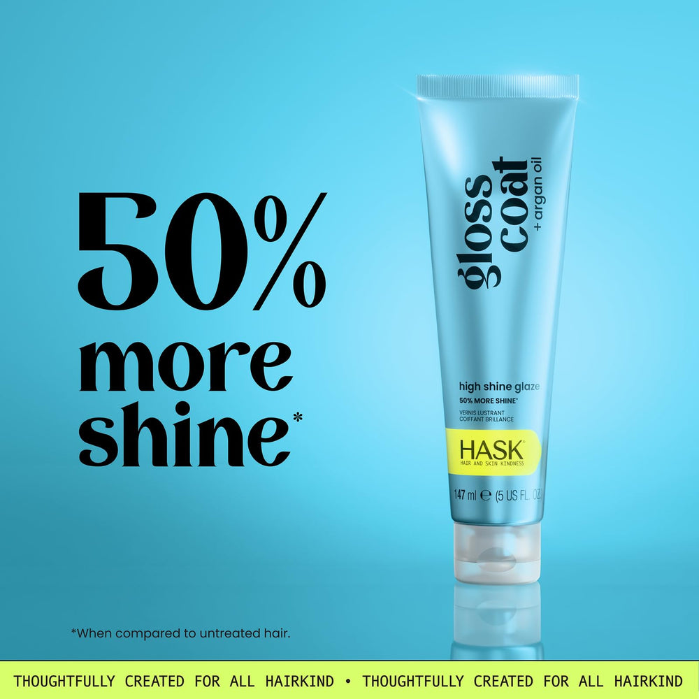 HASK close-up texture with argan and jojoba oils highlighting hydration