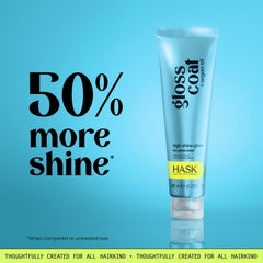 HASK close-up texture with argan and jojoba oils highlighting hydration