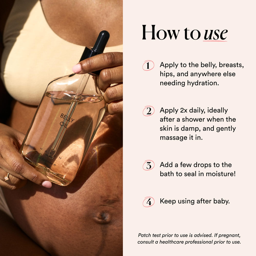 HATCH bottle held in hand to show 6.7 fl oz size for practical use