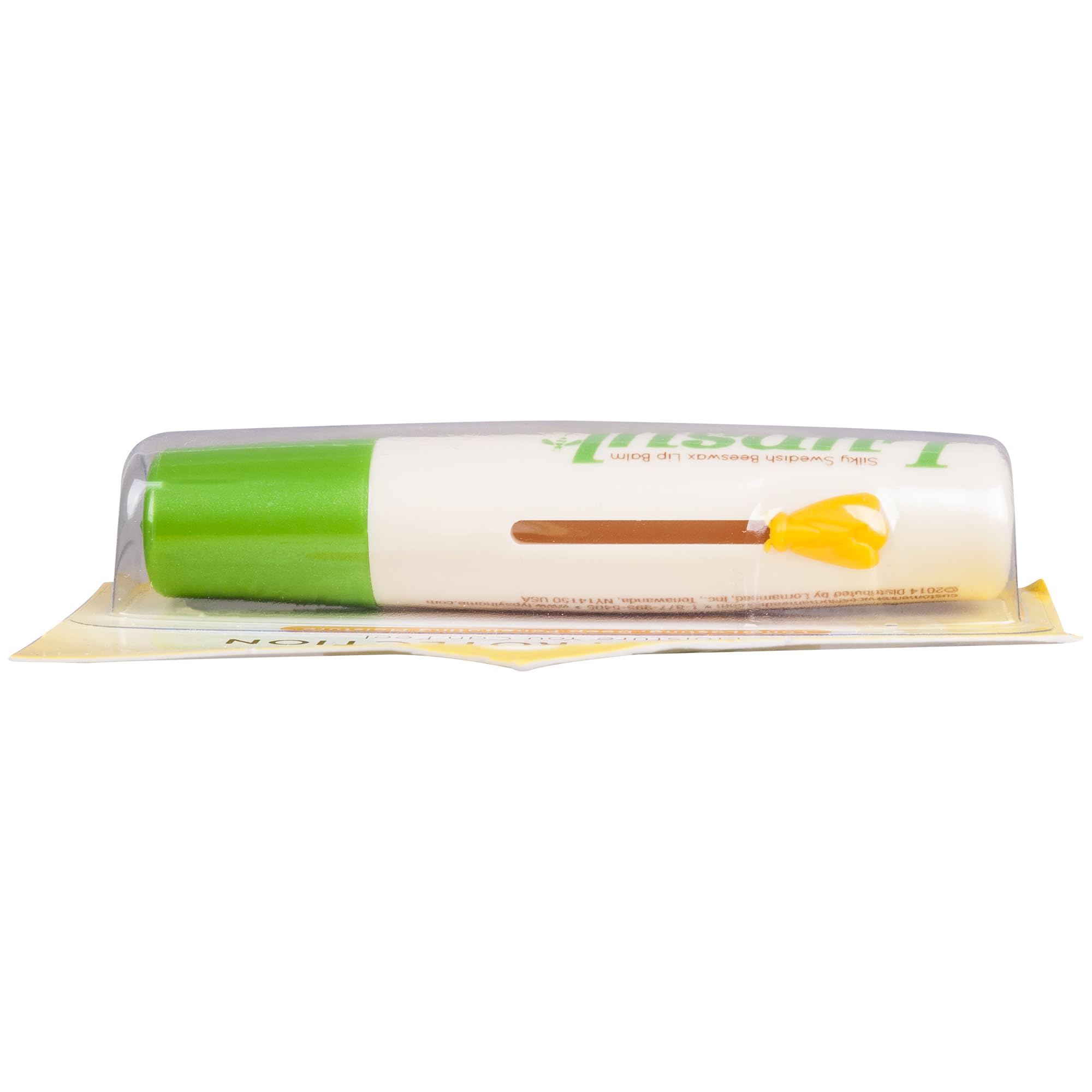 HATOLDLIY Lypsyl being applied by hand to lips offering quick on-the-go protection and refreshing mint feel